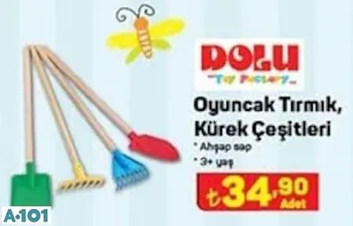 DOLU OYUNCAK TIRMIK KÜREK DOLU OYUNCAK TIRMIK KÜREK